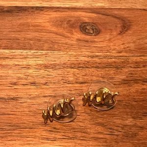 Kate Spade “Mrs” earrings.